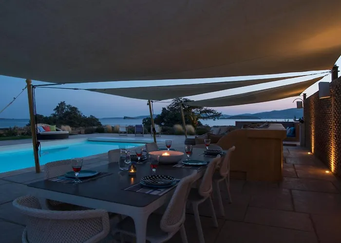 Luxury Aristea On The Sea Villa Alikí